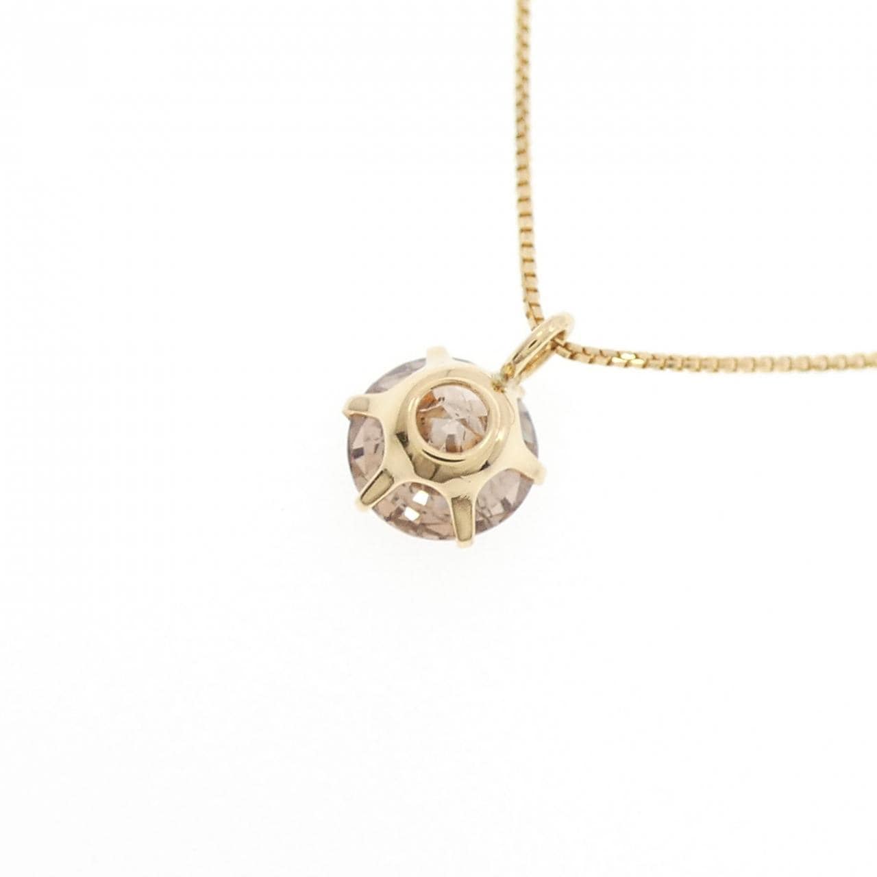 K18YG ダイヤモンド ネックレス 0.5CT