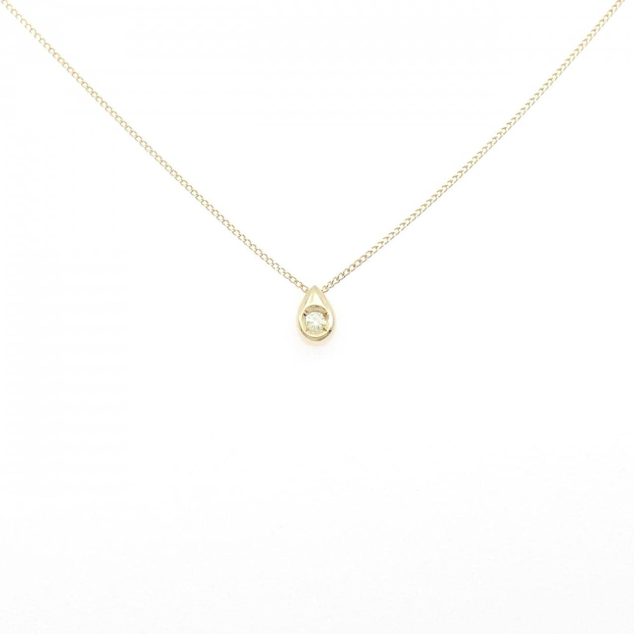 K18YG ダイヤモンド ネックレス 0.05CT