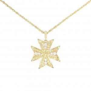 MIKIMOTO Diamond Necklace 0.12CT