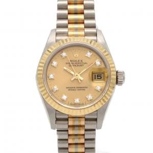 【ノーメンテナンス還元価格】ロレックス デイトジャスト 69179G BIC. WGxYG 自動巻