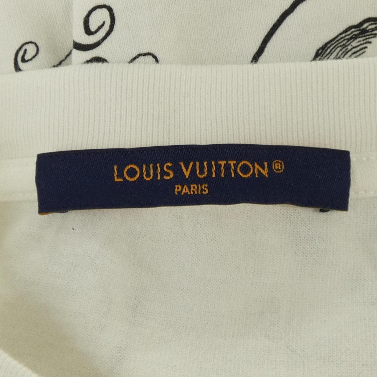 ルイヴィトン LOUIS VUITTON プリントショートスリーブコットンTシャツ HRY16WNPG Tシャツ