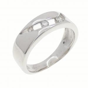 K18WG ダイヤモンド リング 0.11CT