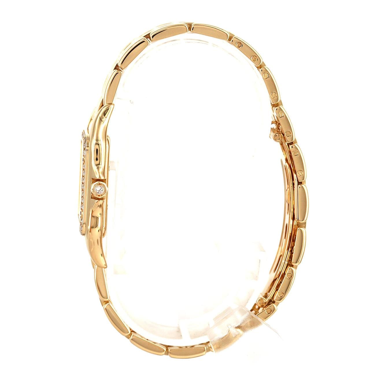 Cartier Panthere LM YG/D WF4037B9 黄金石英