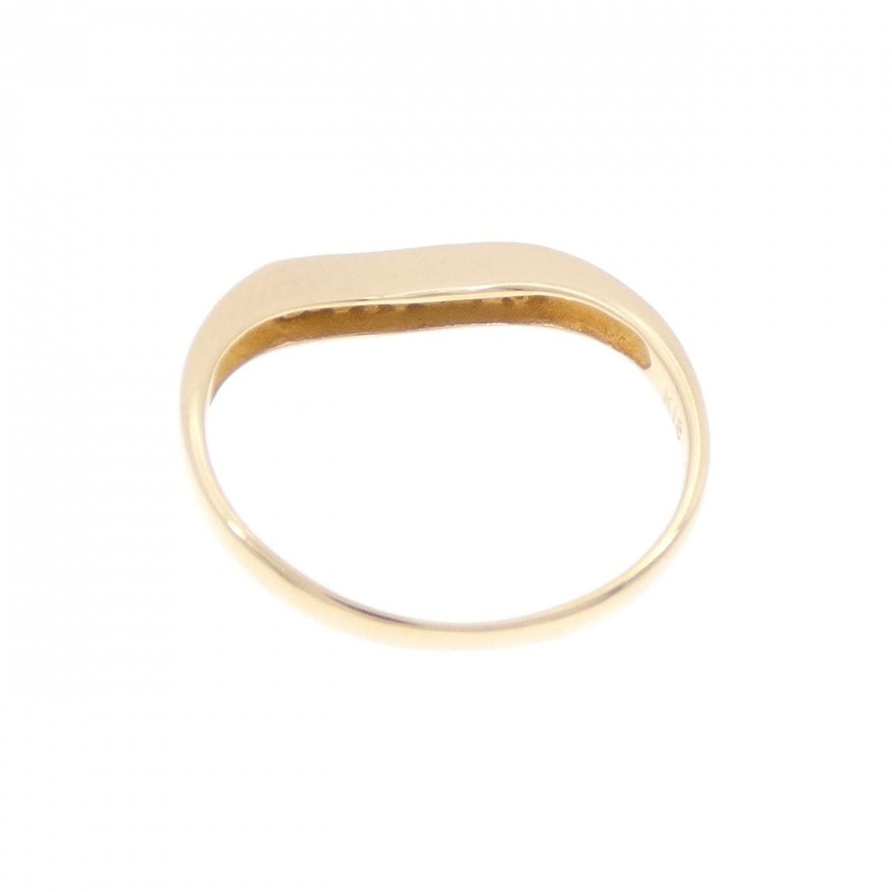K18YG ダイヤモンド リング 0.08CT