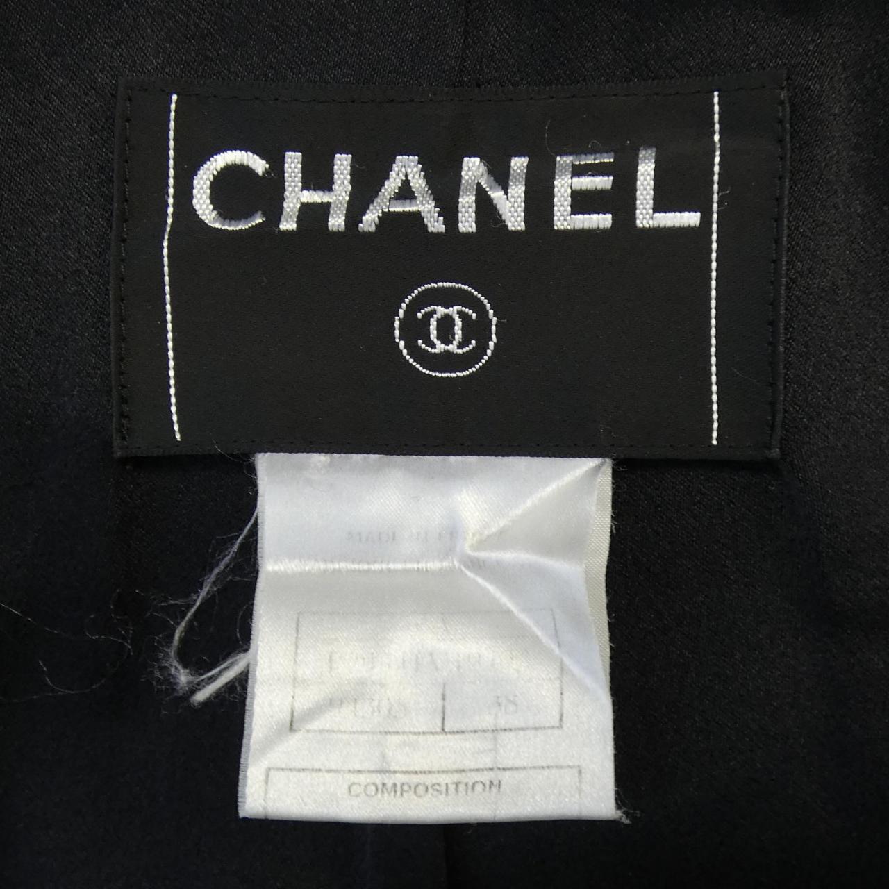 CHANEL P29341V19402 06A 粗呢大衣