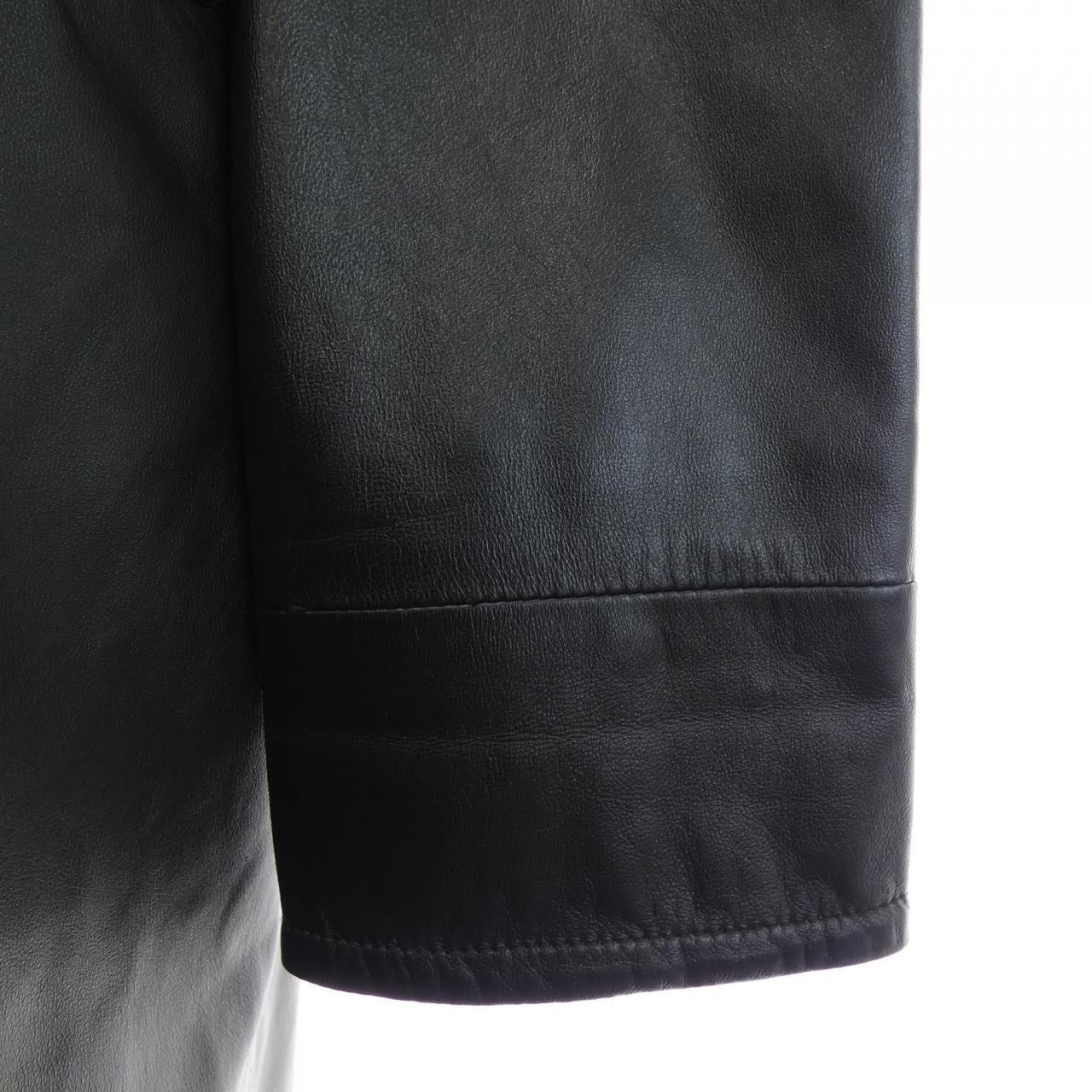 バルマン BALMAIN レザーコート