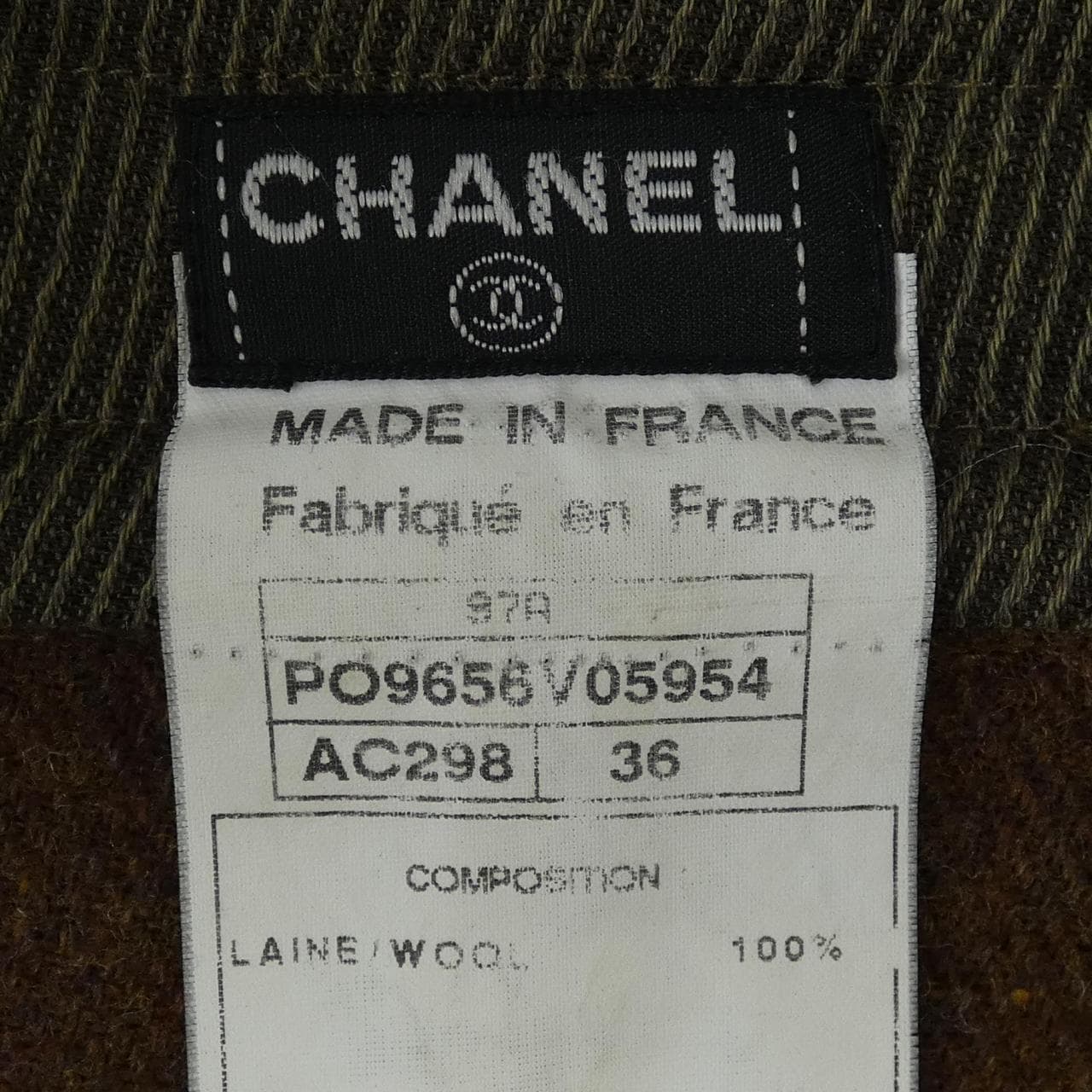 【ヴィンテージ】シャネル CHANEL P09656V05954 97A コート