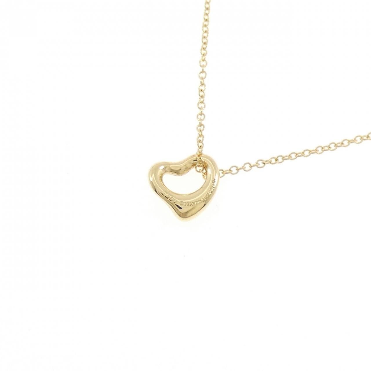 ティファニー オープンハート ネックレス