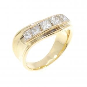 K18YG ダイヤモンド リング 1.05CT