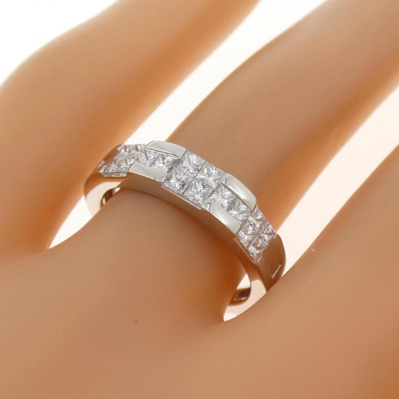 PT950 ダイヤモンド リング 0.50CT