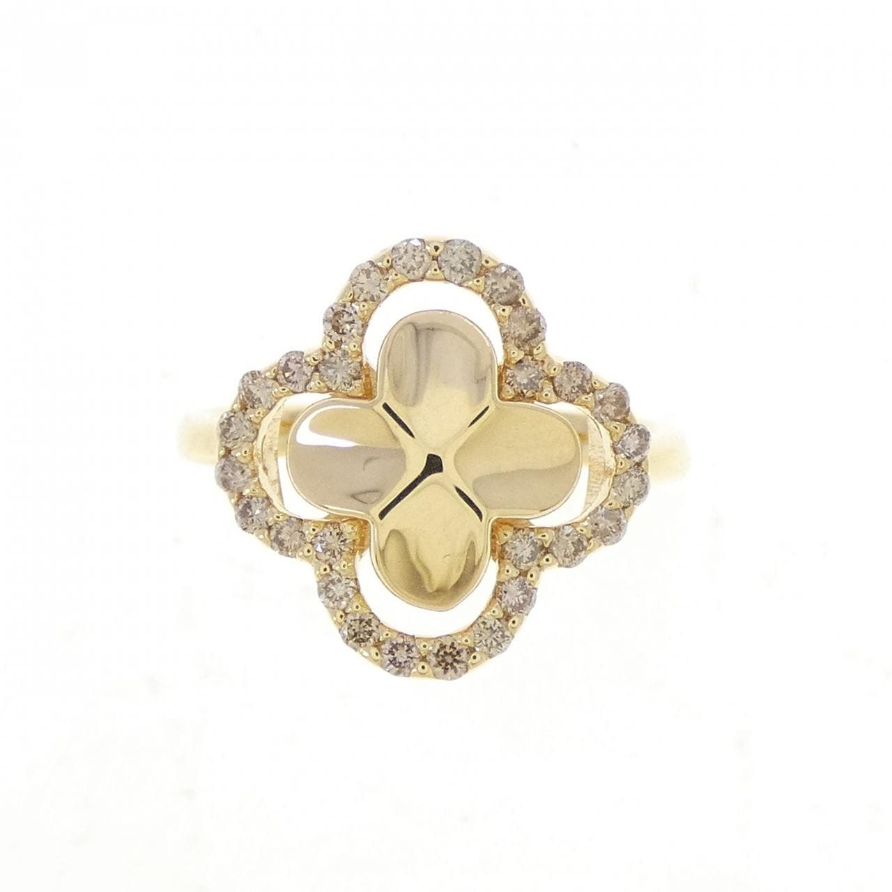 K18YG ダイヤモンド リング 0.30CT