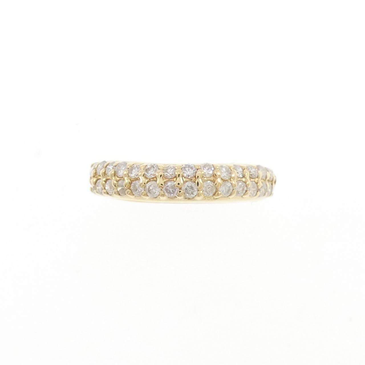 K18YG ダイヤモンド ピンキーリング 0.30CT