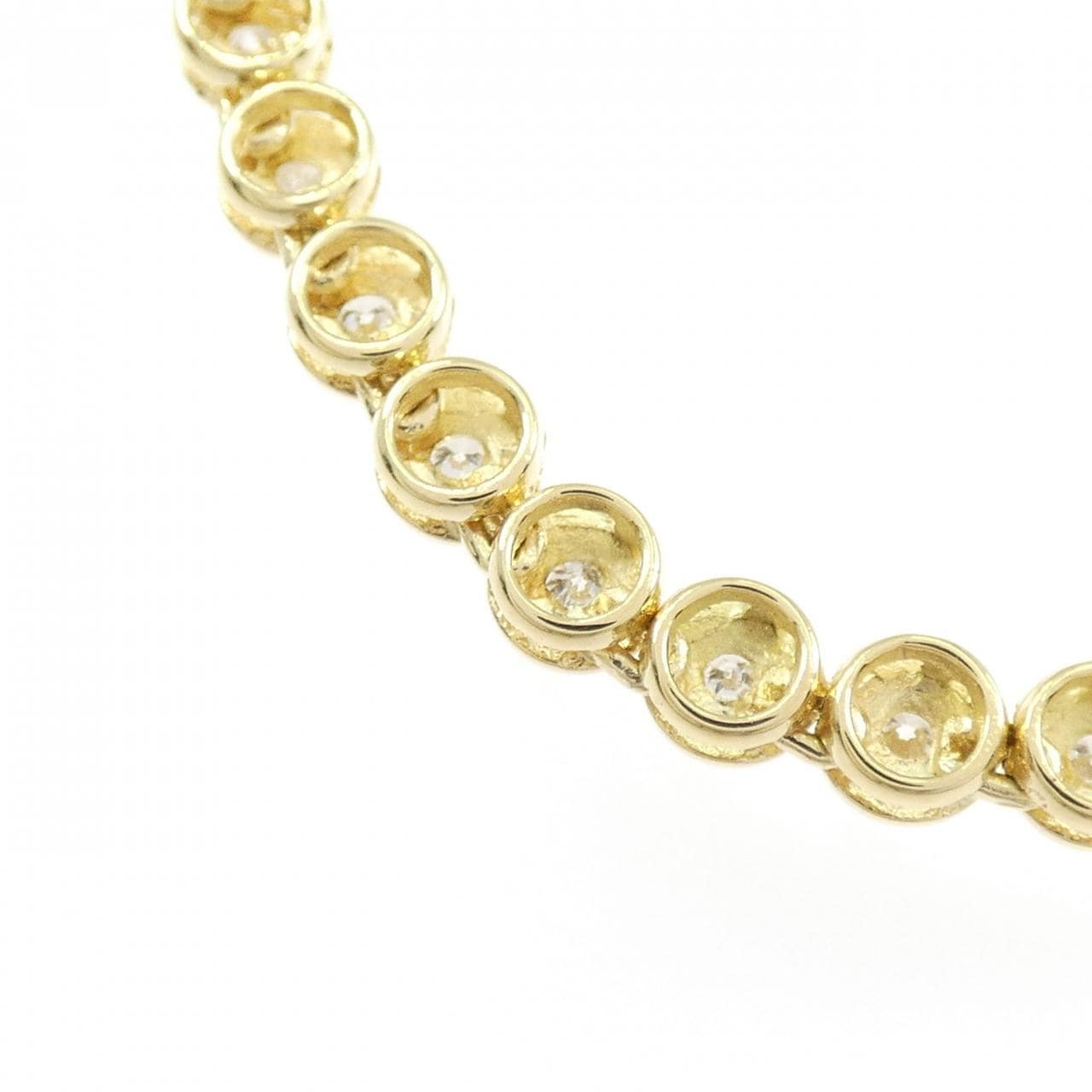 K18YG ダイヤモンド ネックレス 2.04CT