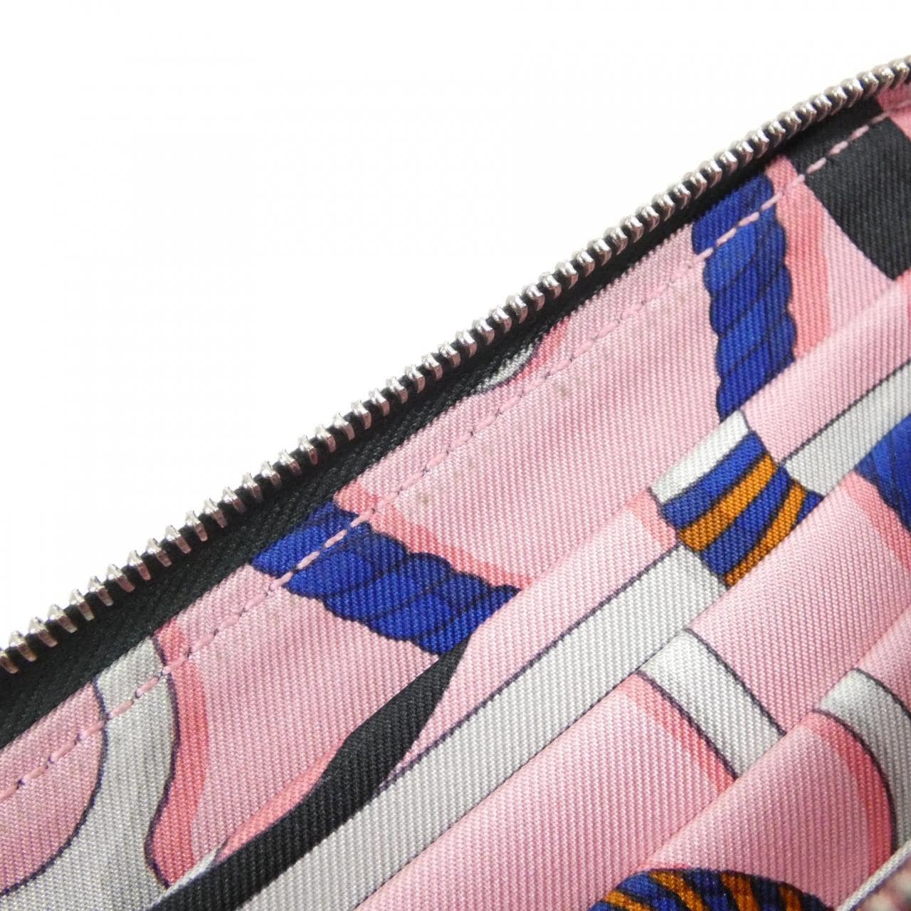 エルメス PANOPLIE EQUESTRE シルク イン クラシック 077625CK 財布