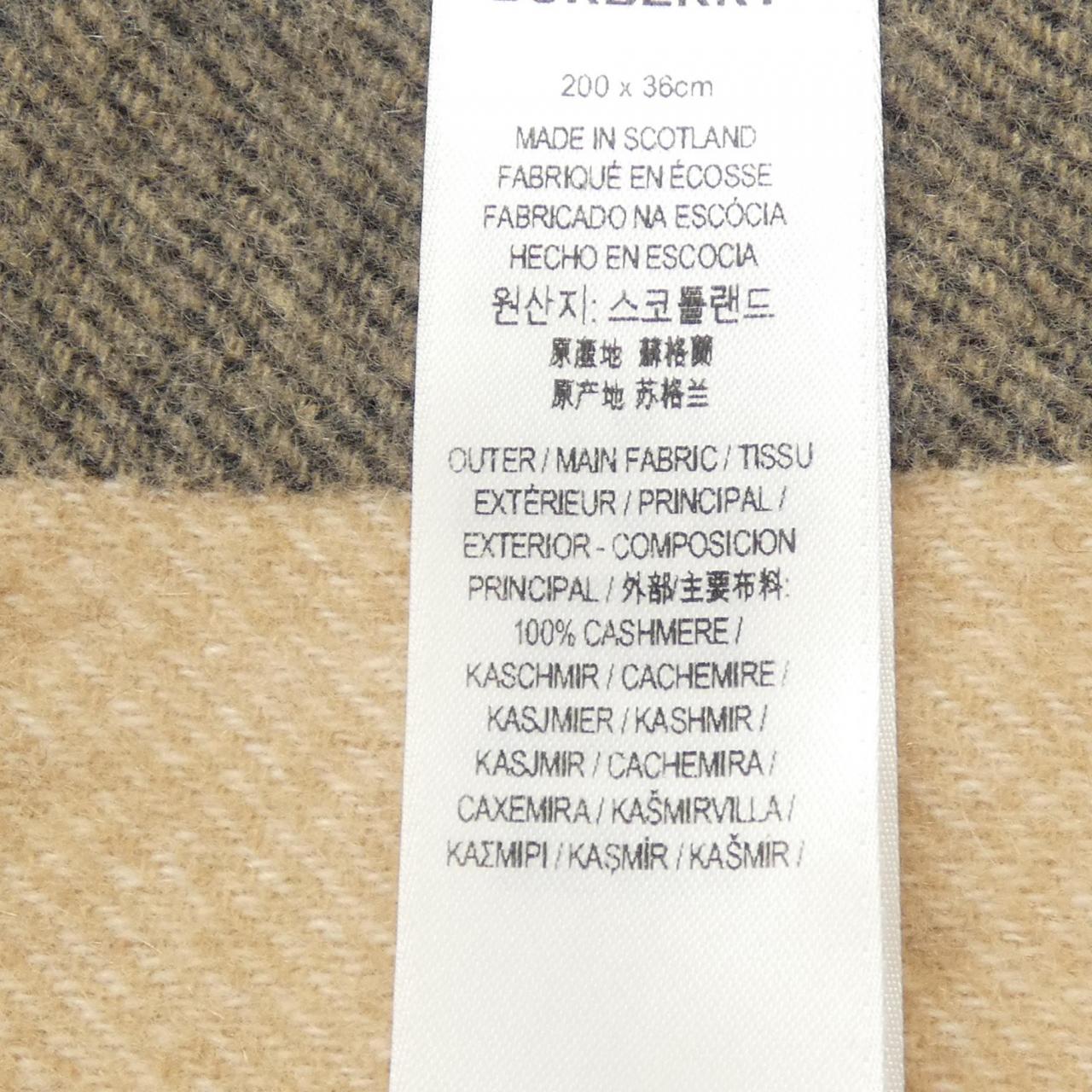 バーバリー BURBERRY 8043731 MUFFLER