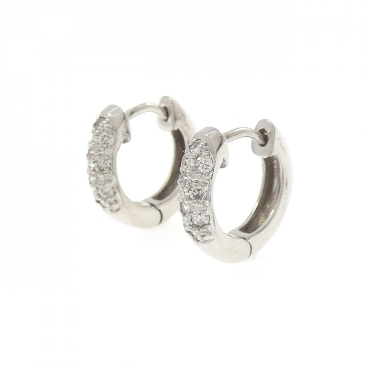 PT900 ダイヤモンド ピアス 0.30CT