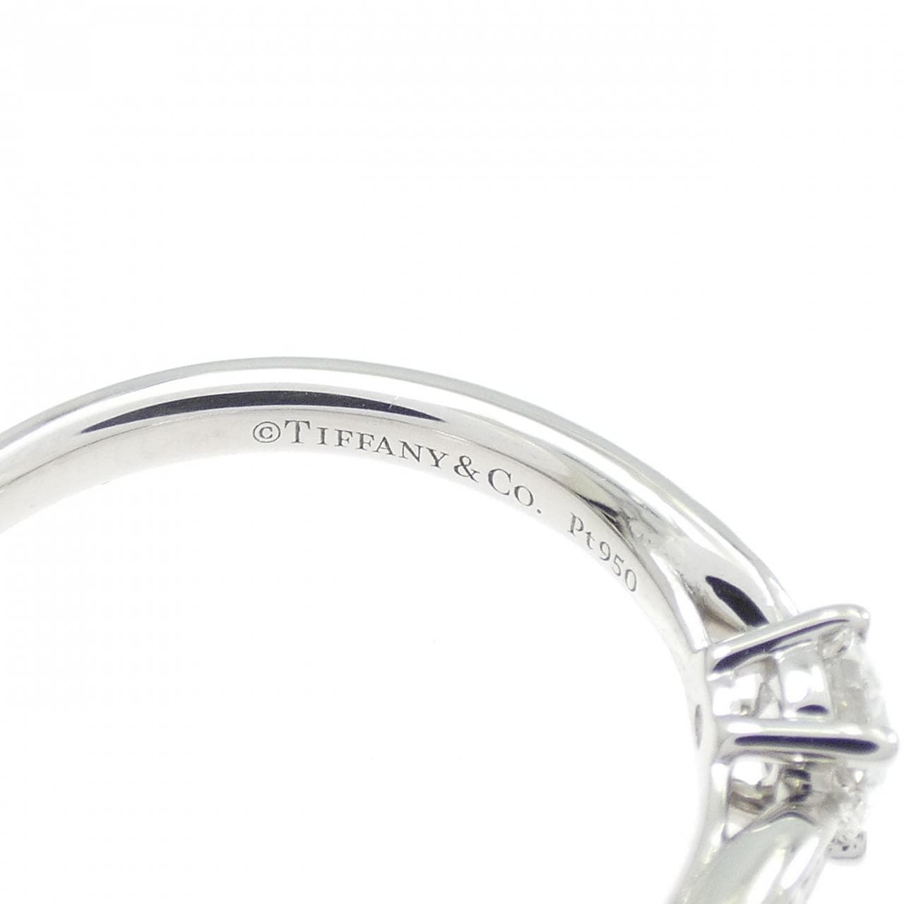ティファニー ハーモニー リング 0.24CT E VVS1 3EXT
