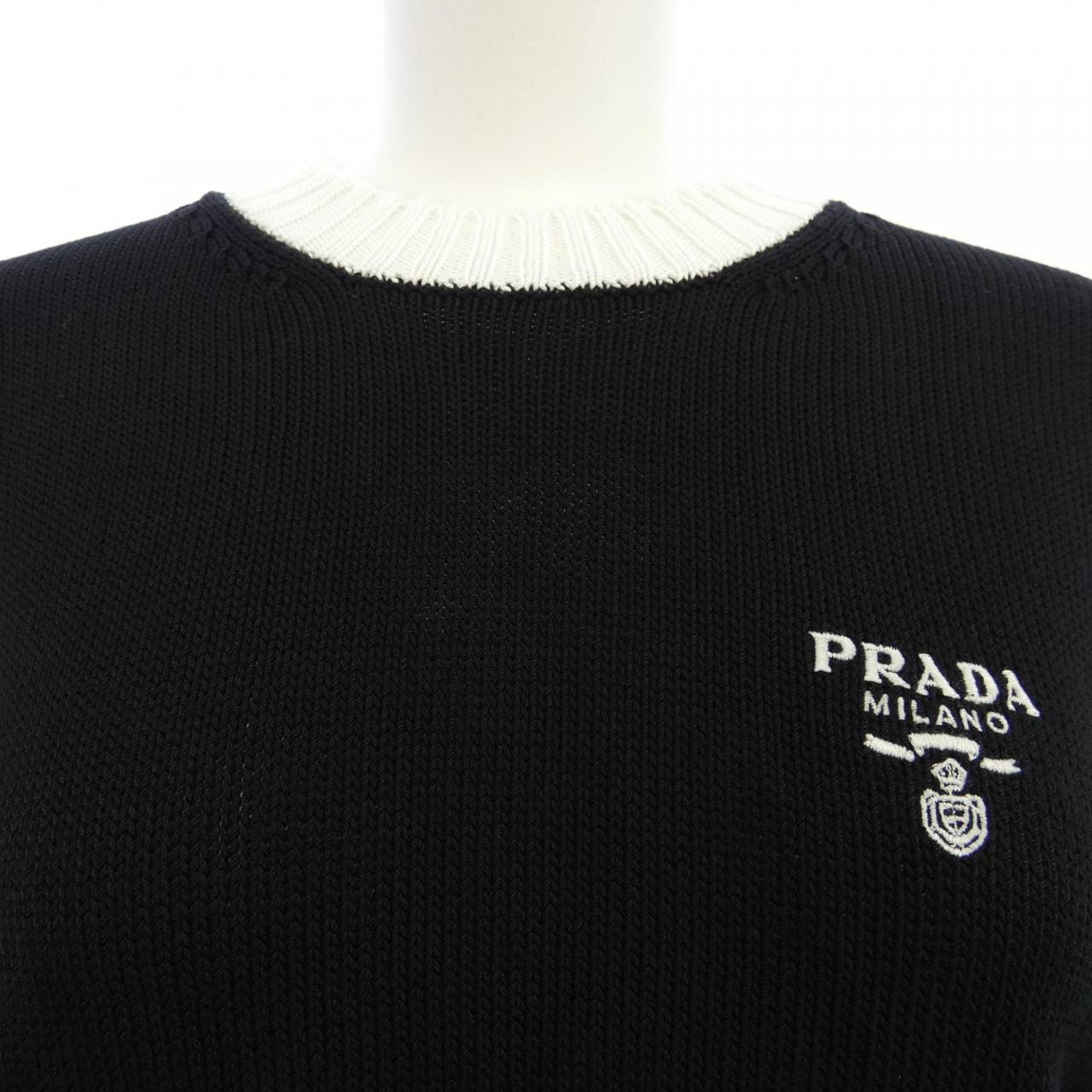 プラダ PRADA コットン クルーネック セーター P24I1R S212 1Z05 ニット