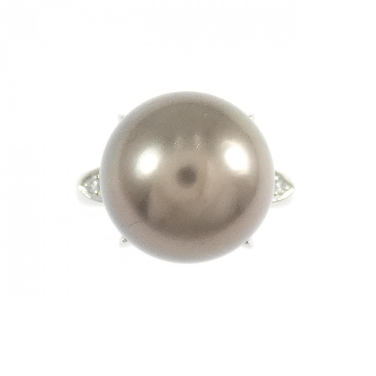 PT900 黒蝶パール リング 12.9mm