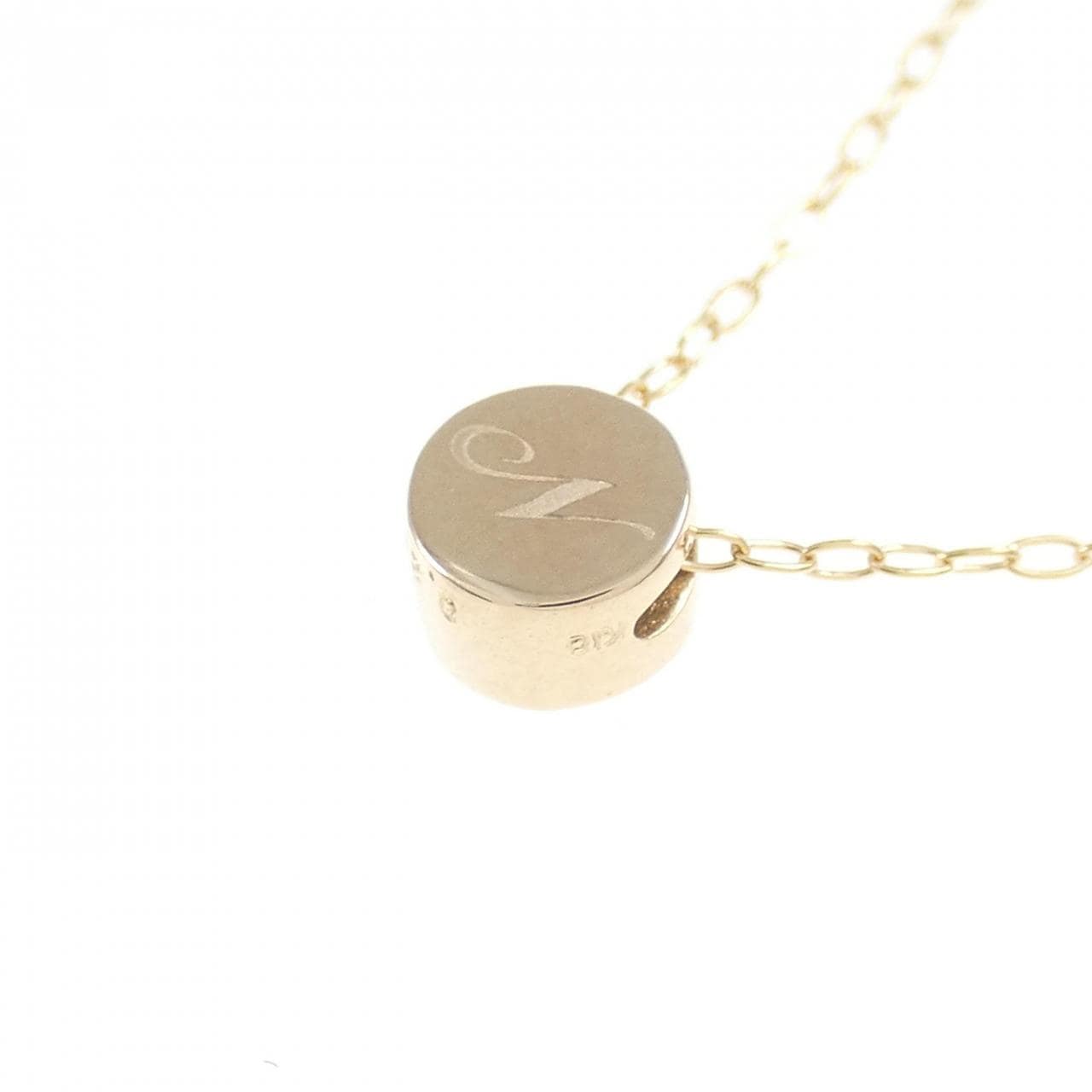 K18PG ダイヤモンド ネックレス 0.20CT