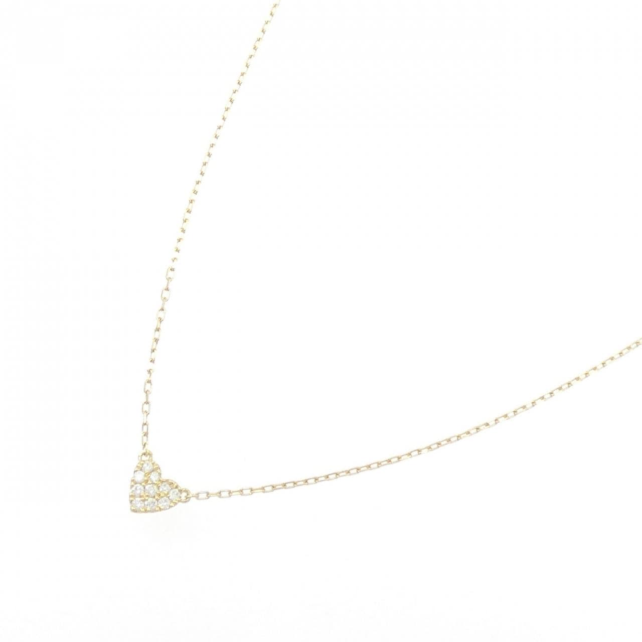 アーカー ハートパヴェ ネックレス 0.05CT