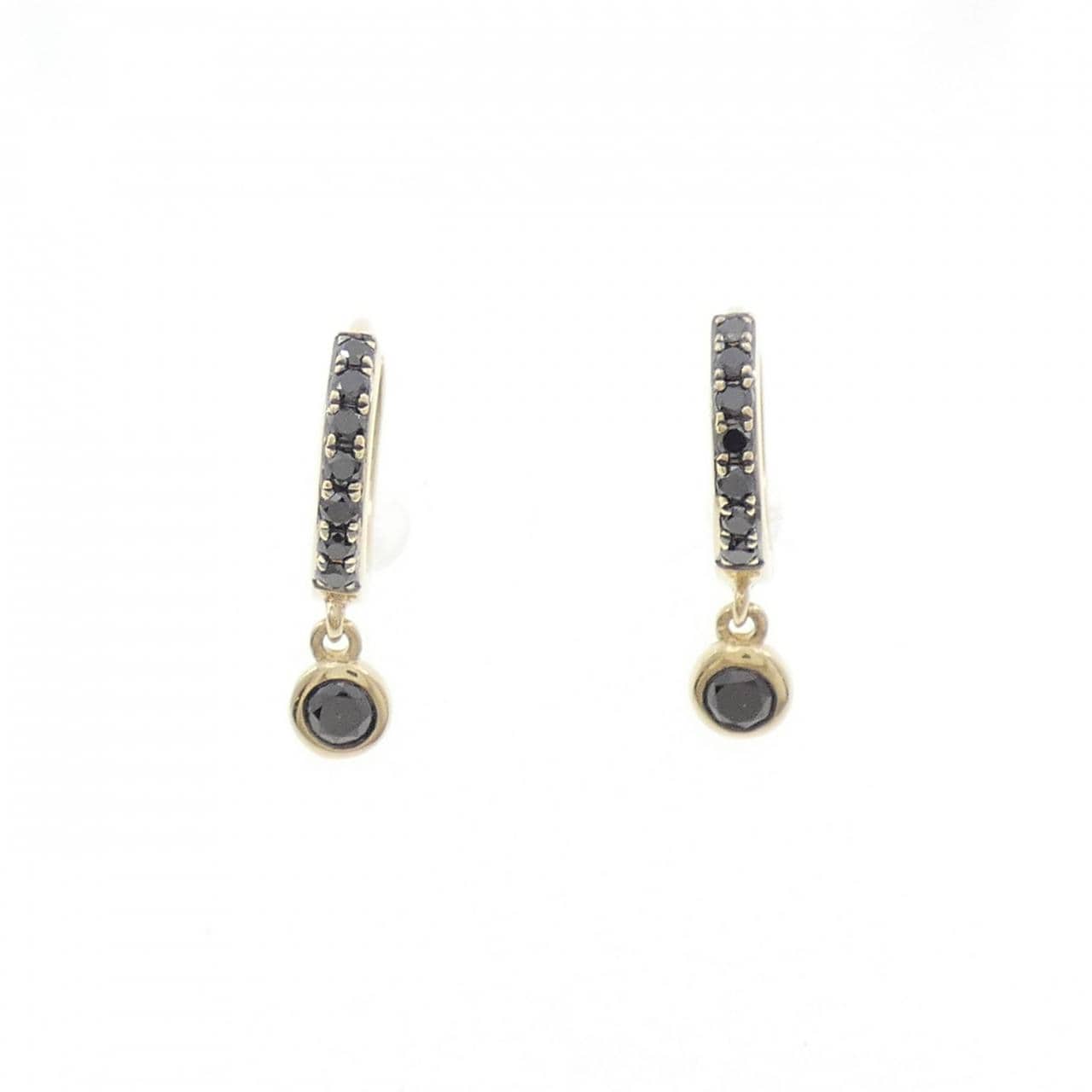 K14YG ダイヤモンド ピアス