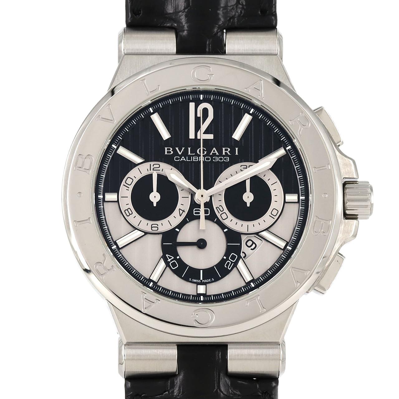 ブルガリ ディアゴノ･カリブロ303 DG42SCH/DG42BSLDCH SS 自動巻