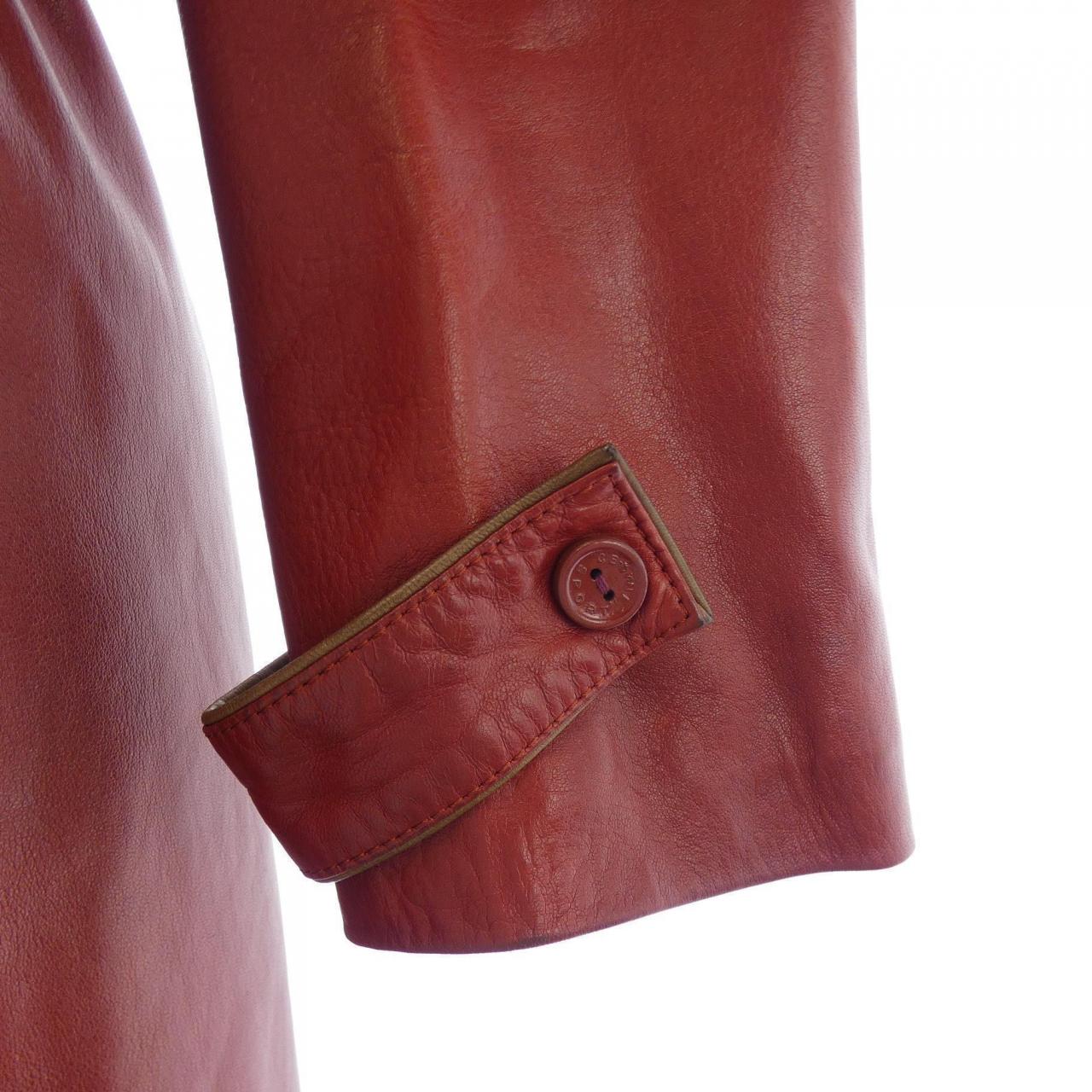 【ヴィンテージ】セリーヌ CELINE レザーコート