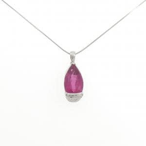 PT900/PT850 トルマリン ネックレス 9.44CT