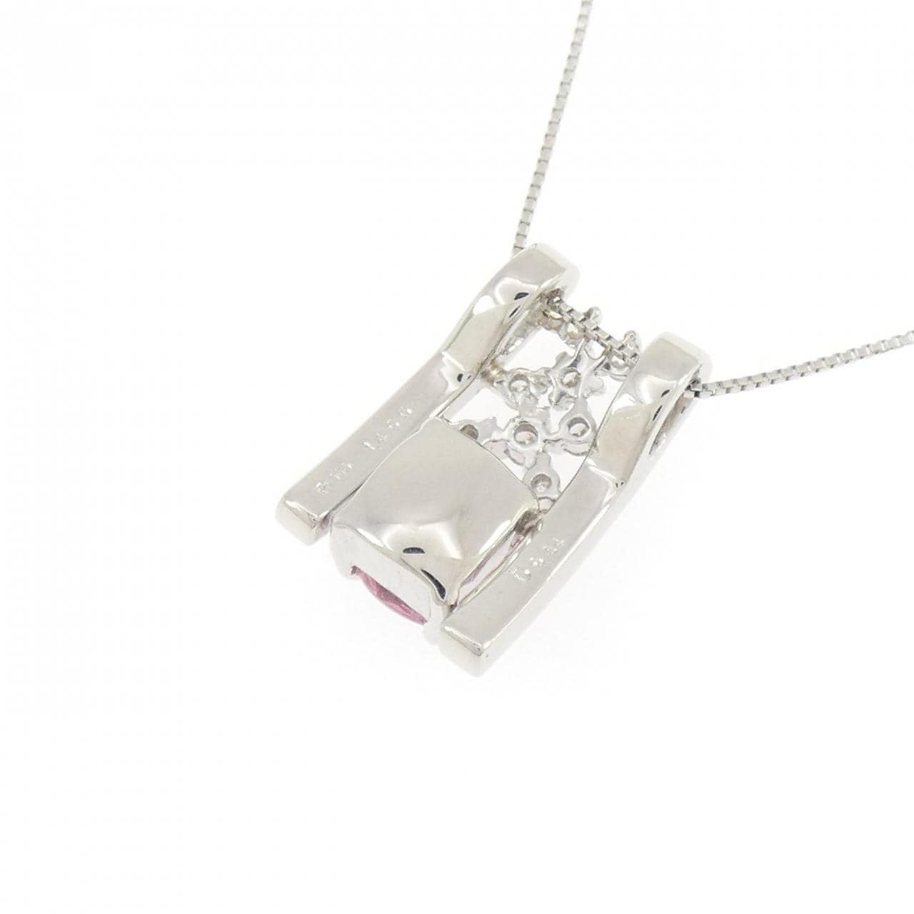PT900/PT850 サファイヤ ネックレス 1.400CT