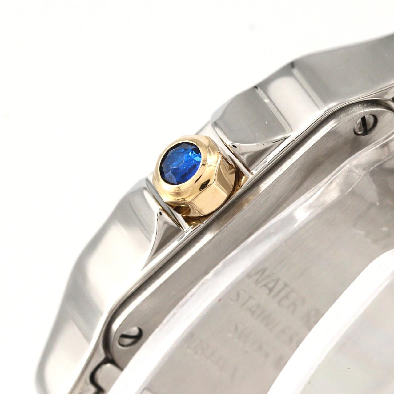 カルティエ サントスドゥモワゼルSM コンビ W25066Z6 SSxYG クォーツ