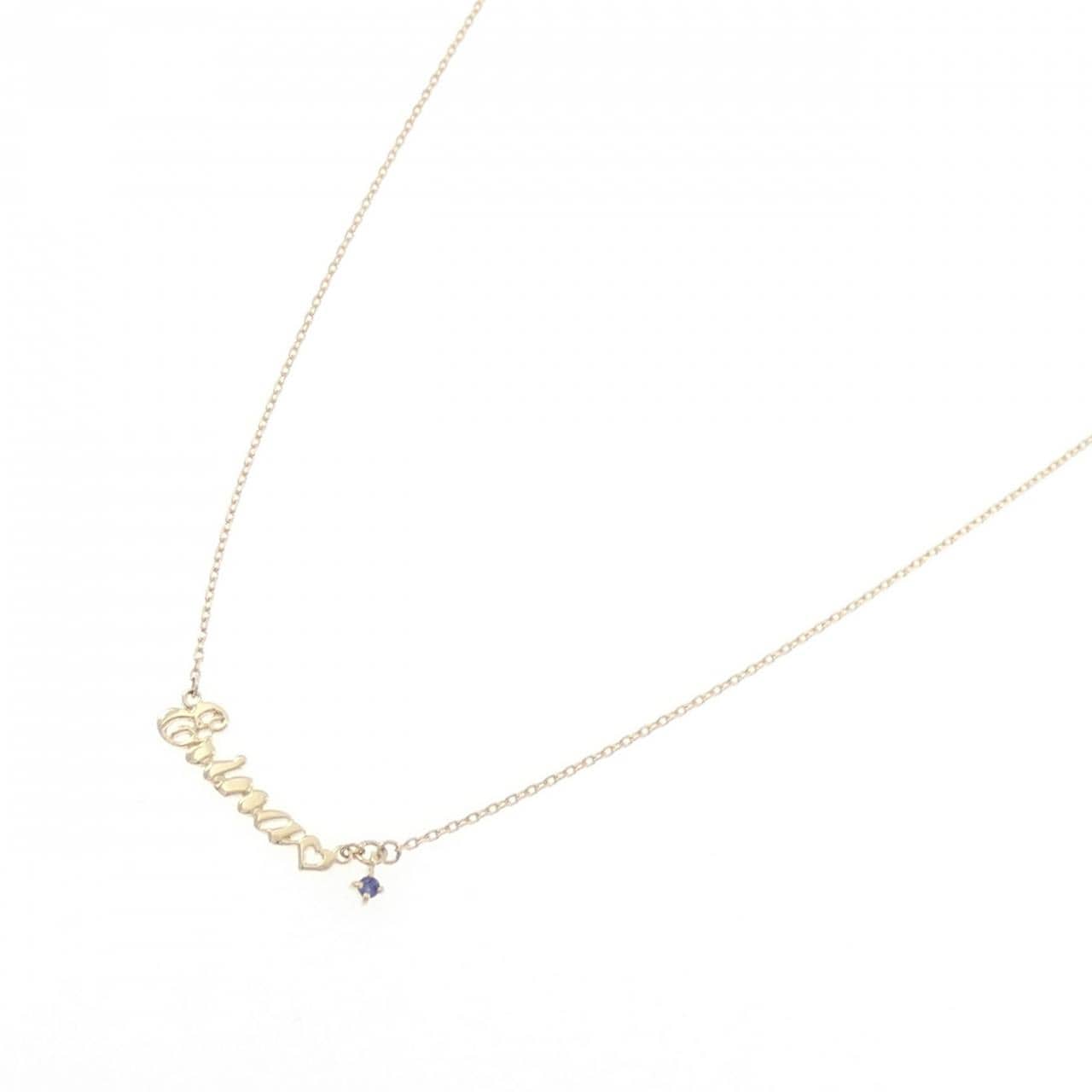 4゜C サファイヤ ネックレス
