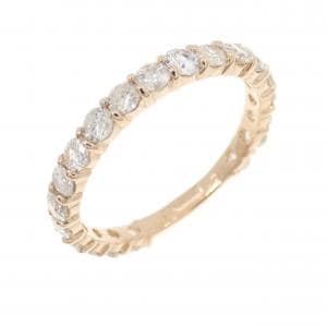 K18PG ダイヤモンド リング 1.0CT