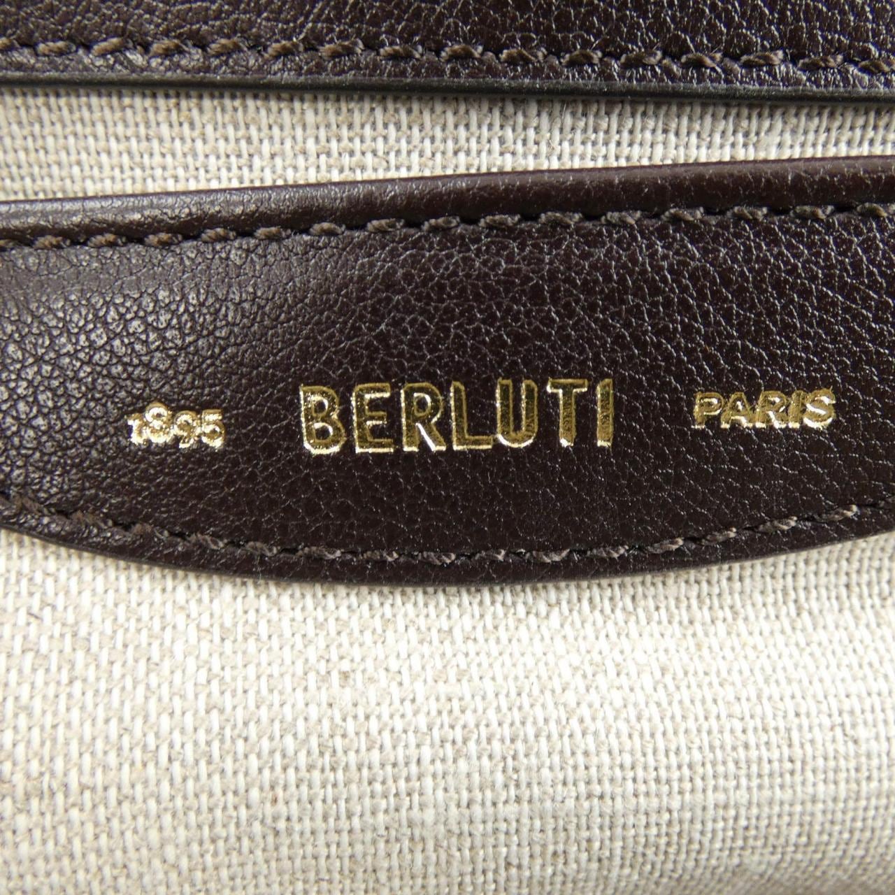 ベルルッティ Berluti エミーオスクリットレザーメッセンジャー BAG