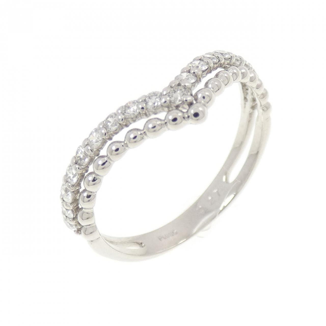 PT950 ダイヤモンド リング 0.27CT