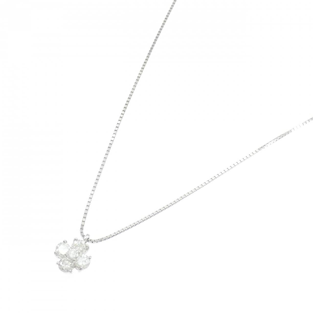 PT900/PT850 ダイヤモンド ネックレス 1.00CT