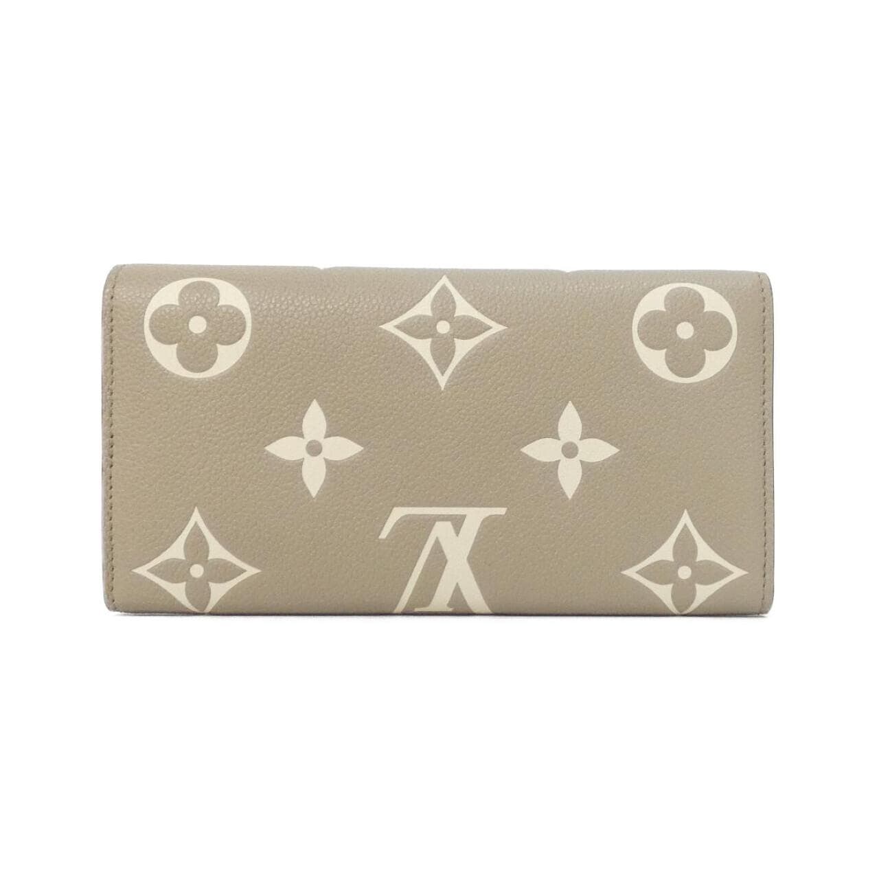 ルイヴィトン バイカラー モノグラム アンプラント ポルトフォイユ サラ M81049 財布