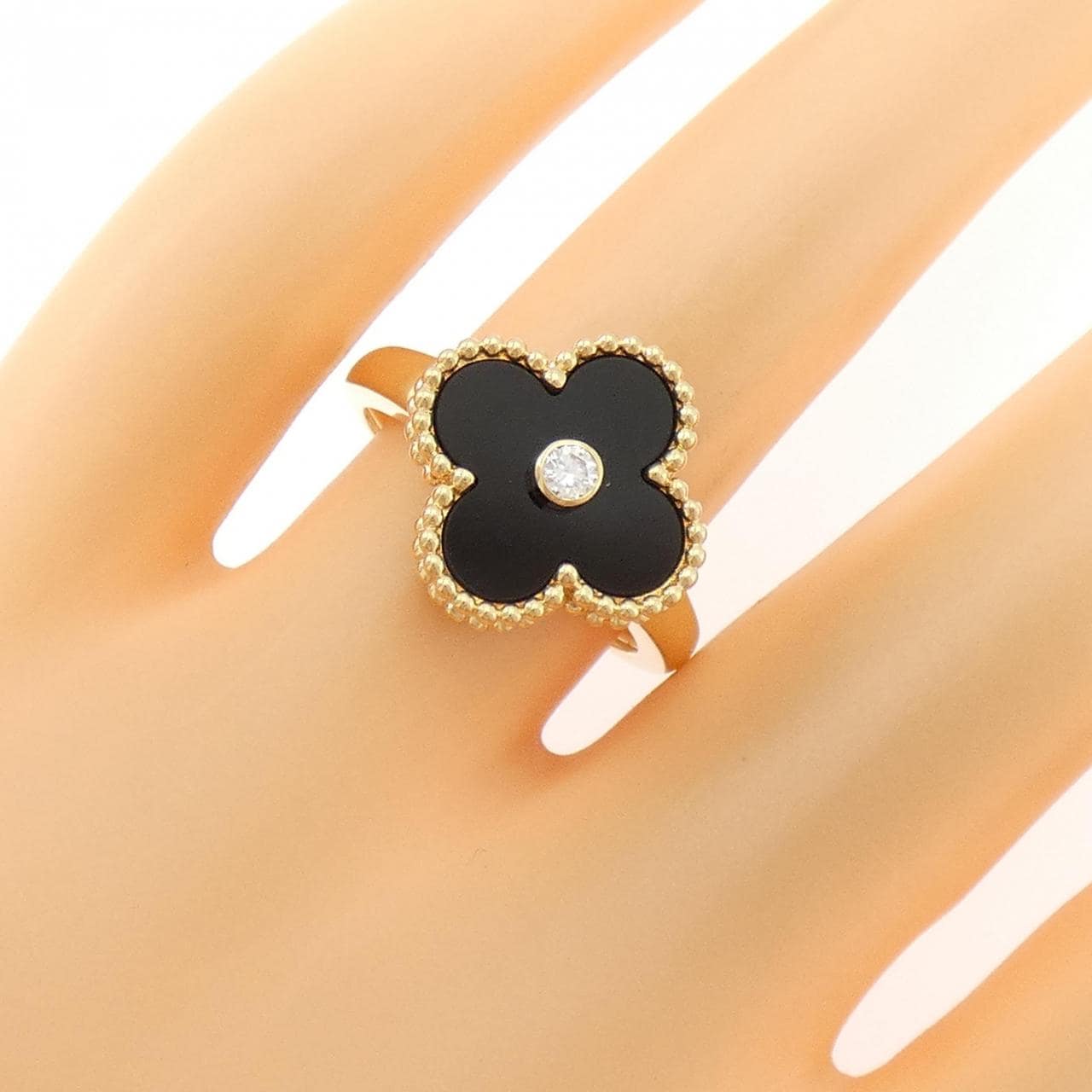 ヴァンクリーフ&アーペル ヴィンテージアルハンブラ リング