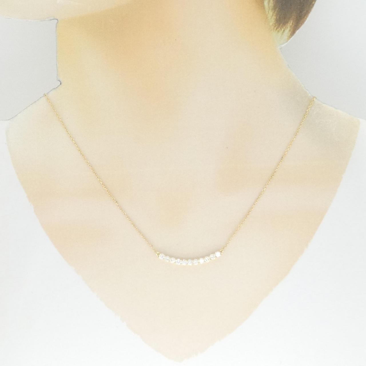 【新品】K18YG ダイヤモンド ネックレス 0.700CT