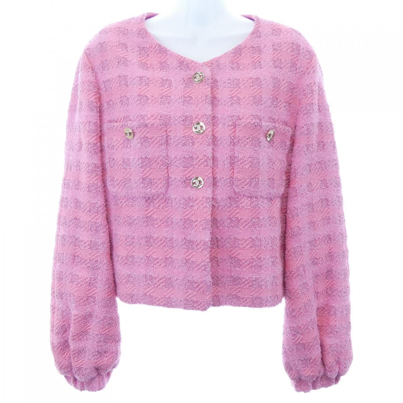 シャネル CHANEL LOOK7 P76714V68549 ノーカラージャケット