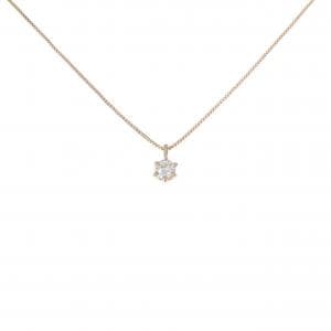 K18YG ダイヤモンド ネックレス 0.10CT