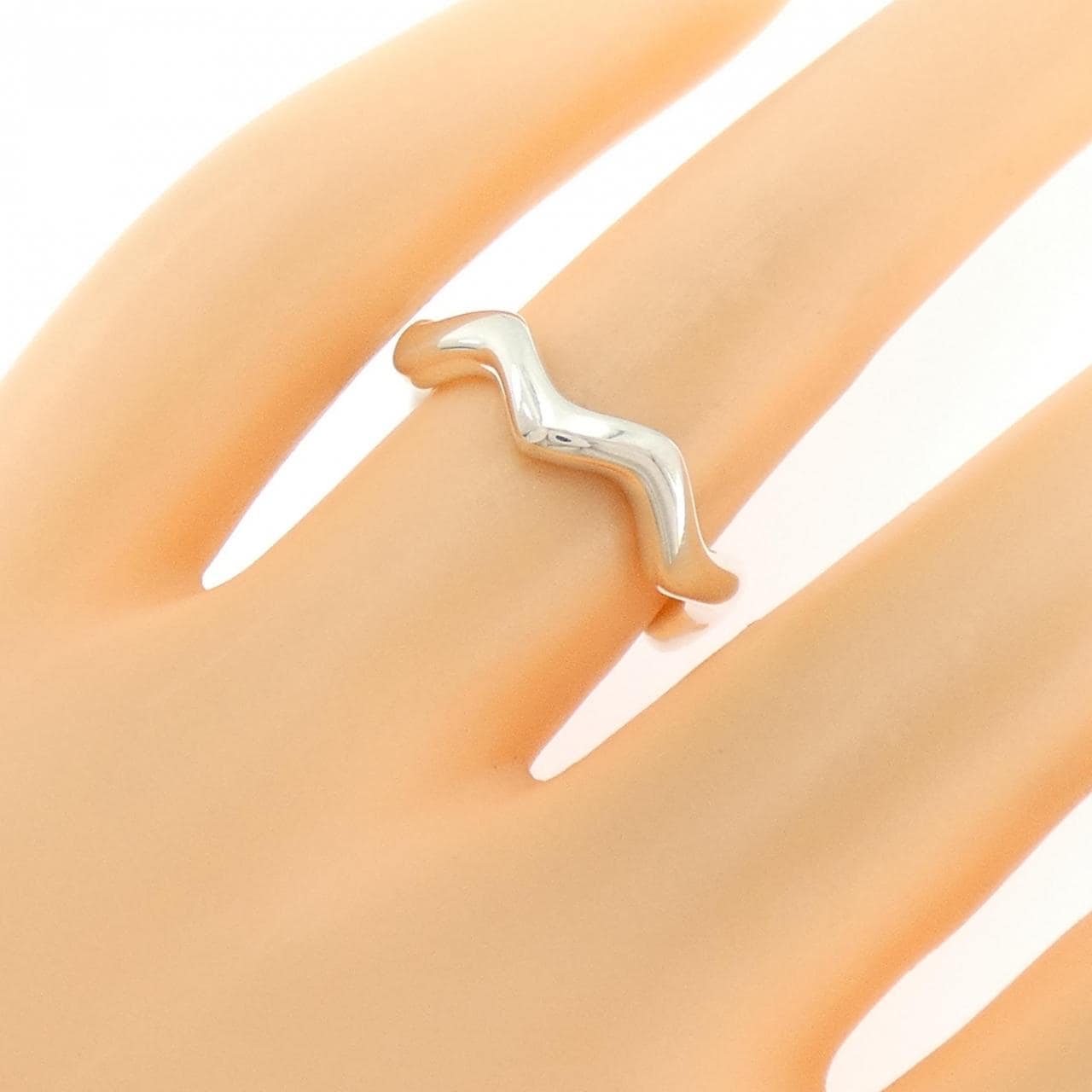 ティファニー ジグザグ リング