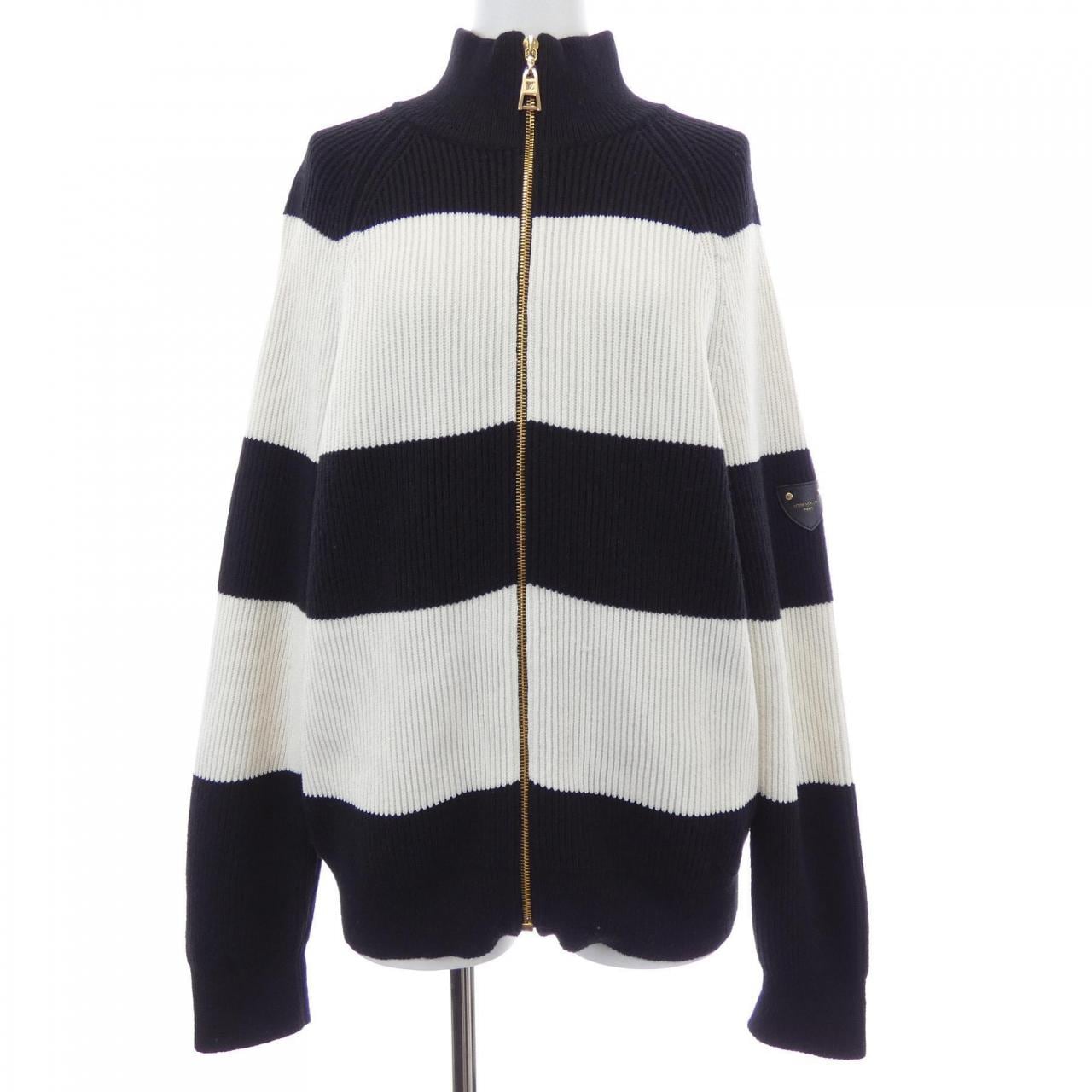 ルイヴィトン LOUIS VUITTON チャンキーストライプカーディガン FMKL15LM2 カーディガン