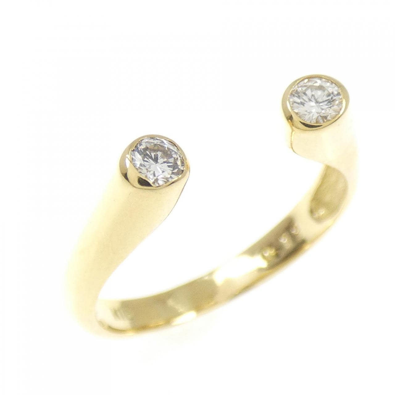 K18YG ダイヤモンド リング 0.11CT