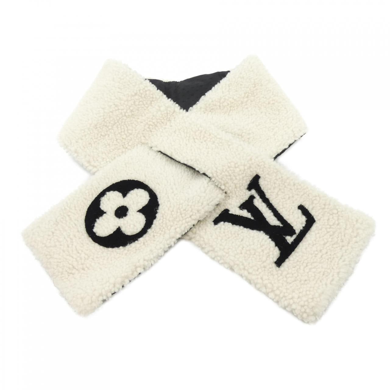 ルイヴィトン LOUIS VUITTON エシャルプシアリング M77054 MUFFLER