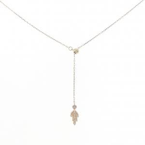 アガット ダイヤモンド ネックレス 0.008CT