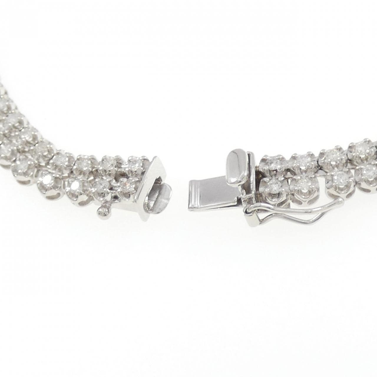PT900/PT850 ダイヤモンド ネックレス 5.00CT