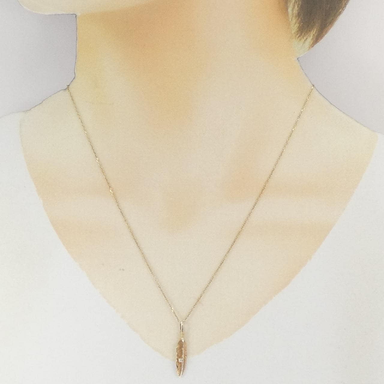 ニーマルサンジュエリー ダイヤモンド ネックレス 0.01CT
