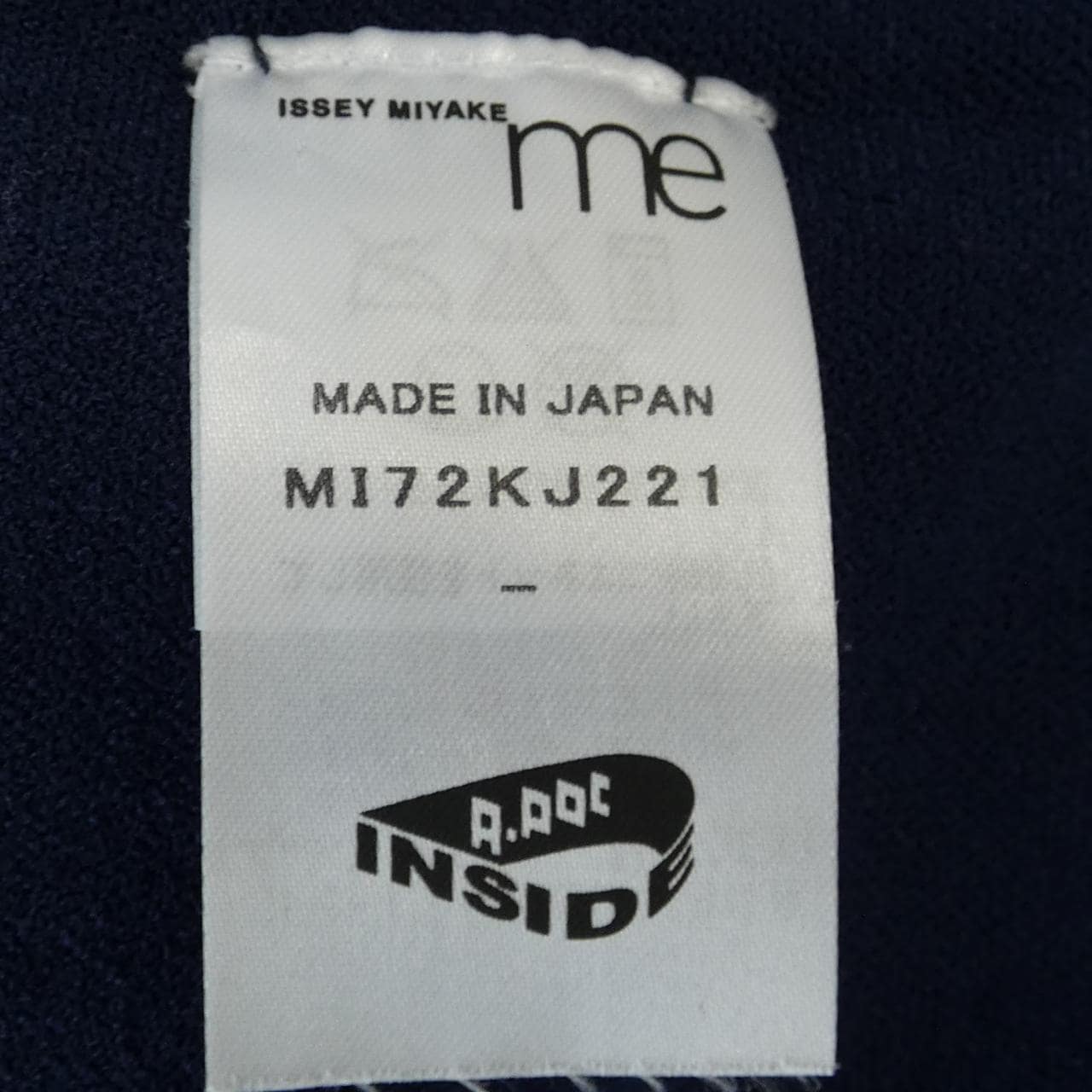 ミーイッセイミヤケ me ISSEY MIYAKE MI72KJ221 トップス