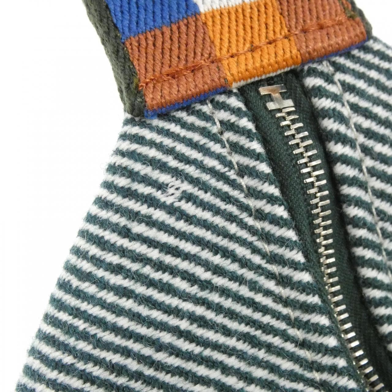 HERMES AU CARRE BRIDE A BLACK PM 103802M Pouch